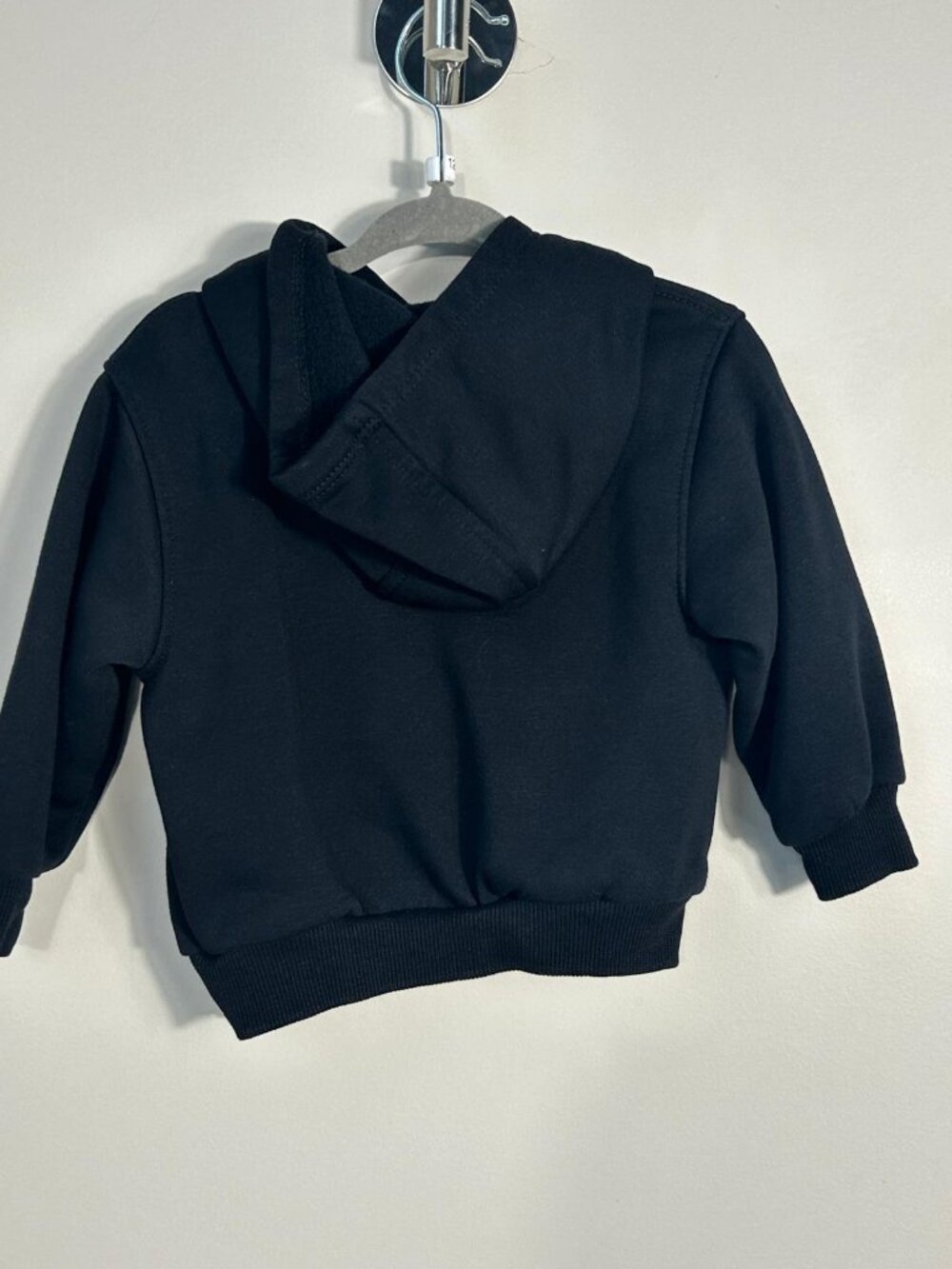 Nike Toddler Black Pullover Hoodie 1972 Swoosh Logo 12M 74–80 cm - Picture 4 of 5